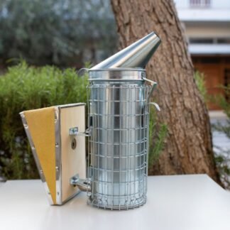 Καπνιστήρι γαλβάνιζέ γίγας με πλέγμα